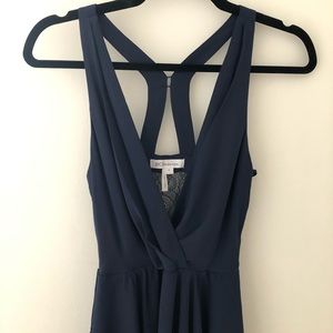 BCBG Navy Cocktail Dress